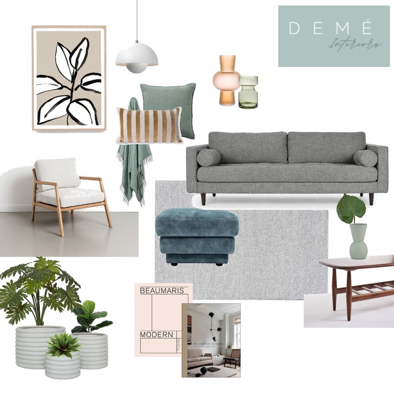 Chelsea Sitting Room Mood Board by Demé Interiors on Style Sourcebook
