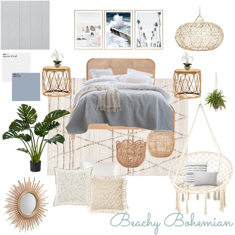 Beachy Bohemian Mood Board by ajlreyes17 on Style Sourcebook