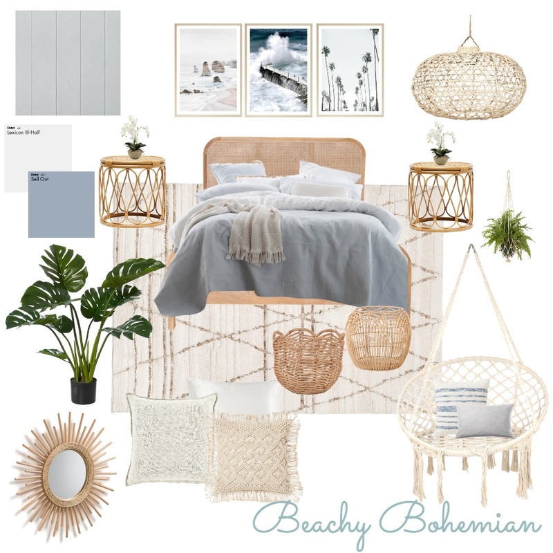Beachy Bohemian Mood Board by ajlreyes17 on Style Sourcebook