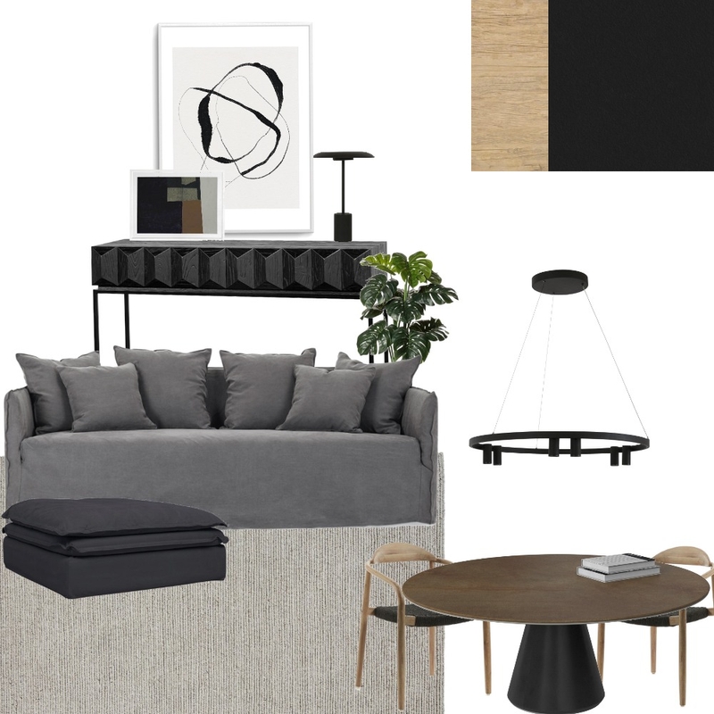 Moody Dark Mood Board by Princess Tiatco on Style Sourcebook