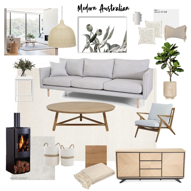 Modern Australian Living Room Mood Board by Hails11 on Style Sourcebook