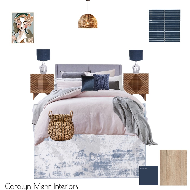 Bedroom 2 Mood Board by Carolyn Mehr Interiors on Style Sourcebook
