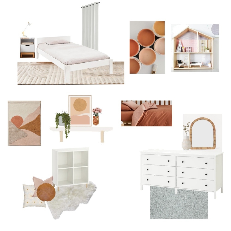 Ellie Room Mood Board 1 Mood Board by nathankatesands on Style Sourcebook