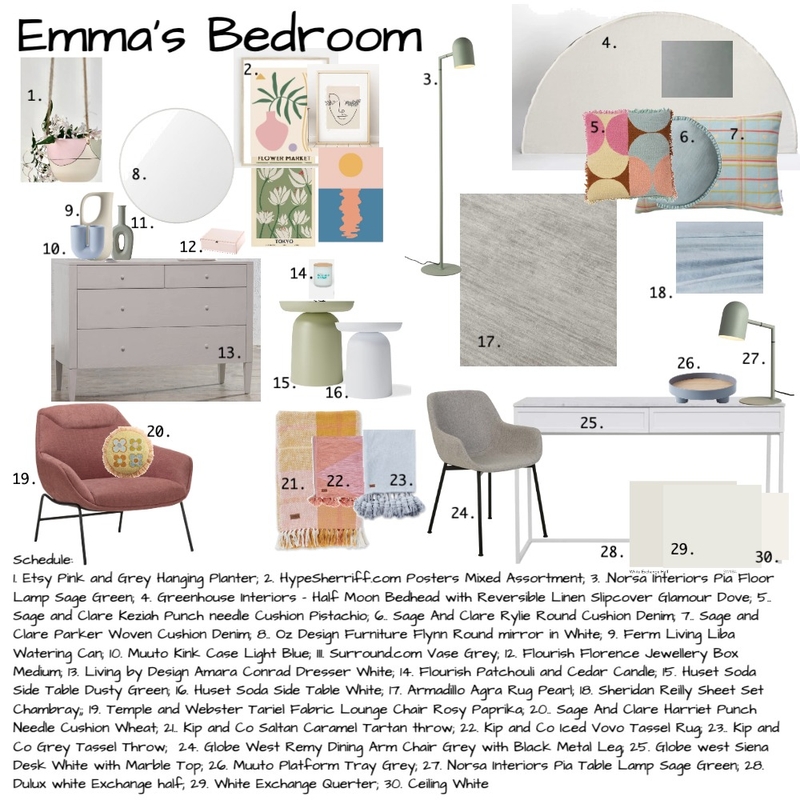 emma Mood Board by engsm001 on Style Sourcebook