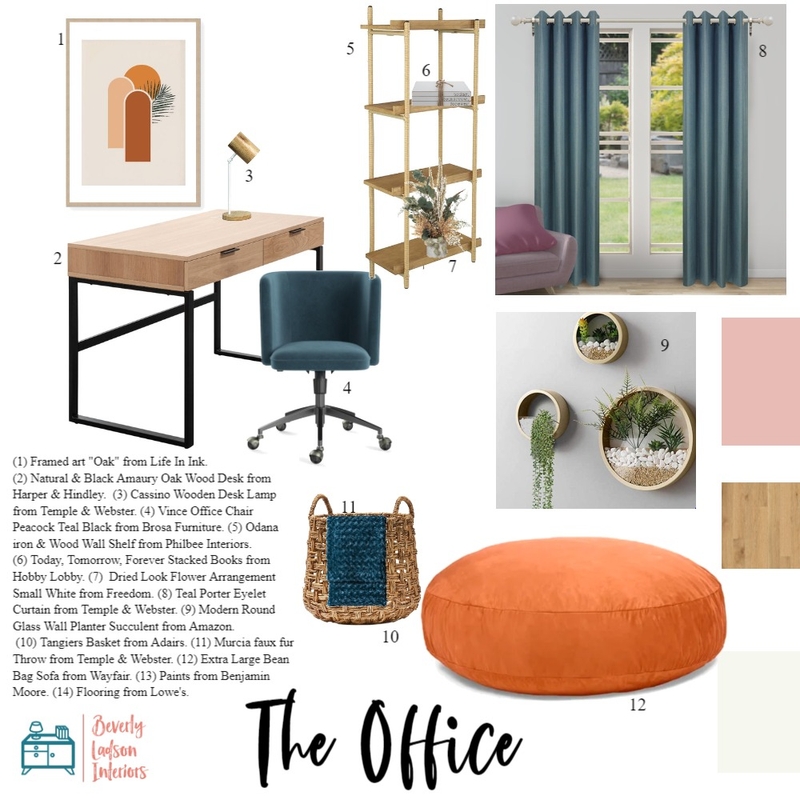 IDI Office Mood Board by Beverly Ladson on Style Sourcebook