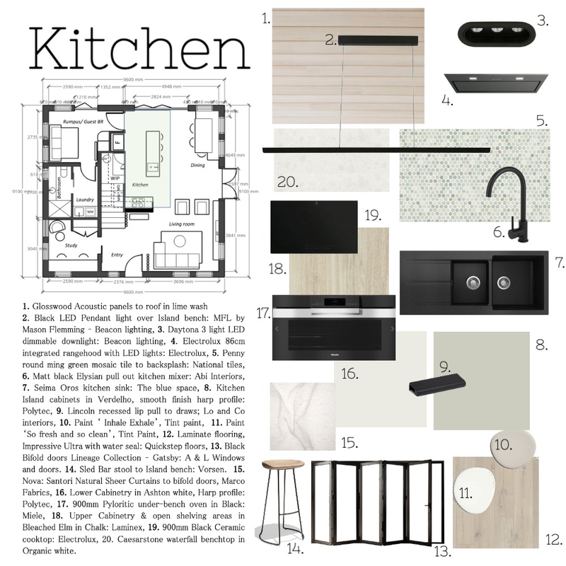 Kitchen Mood Board by Truscott Interiors on Style Sourcebook