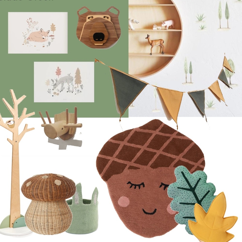 The forest kidsroom Mood Board by YafitD on Style Sourcebook
