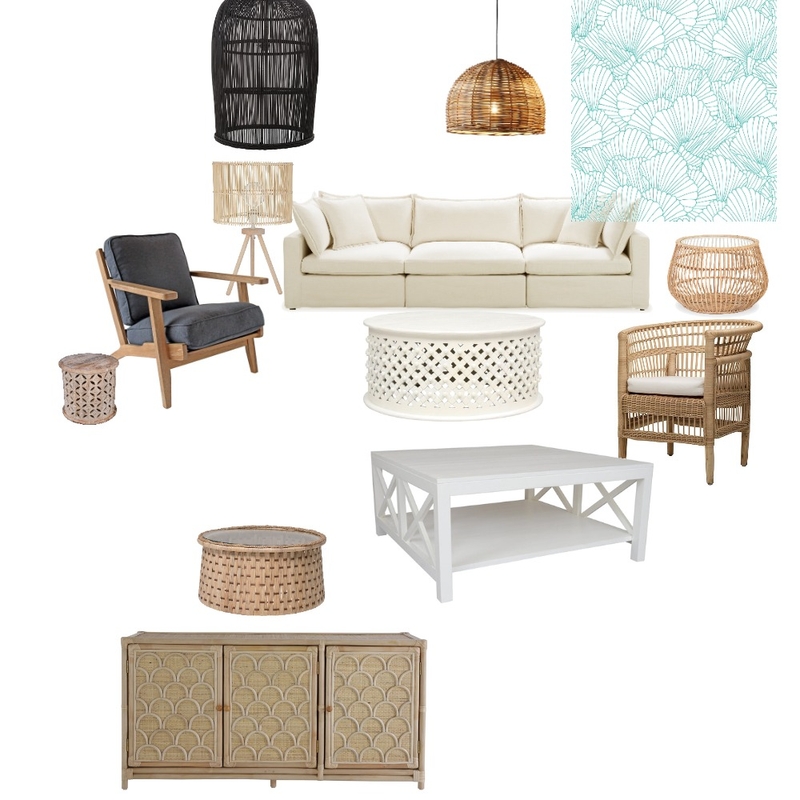 Coastal Living Room Mood Board by nkarodia on Style Sourcebook