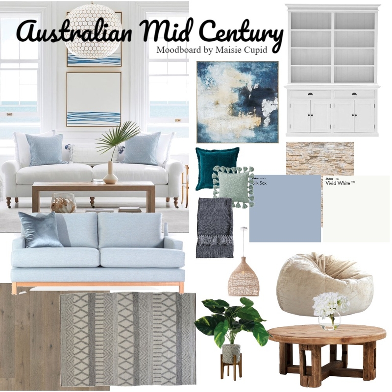 Australian Mid Century Mood Board by Maisie_Cupid on Style Sourcebook