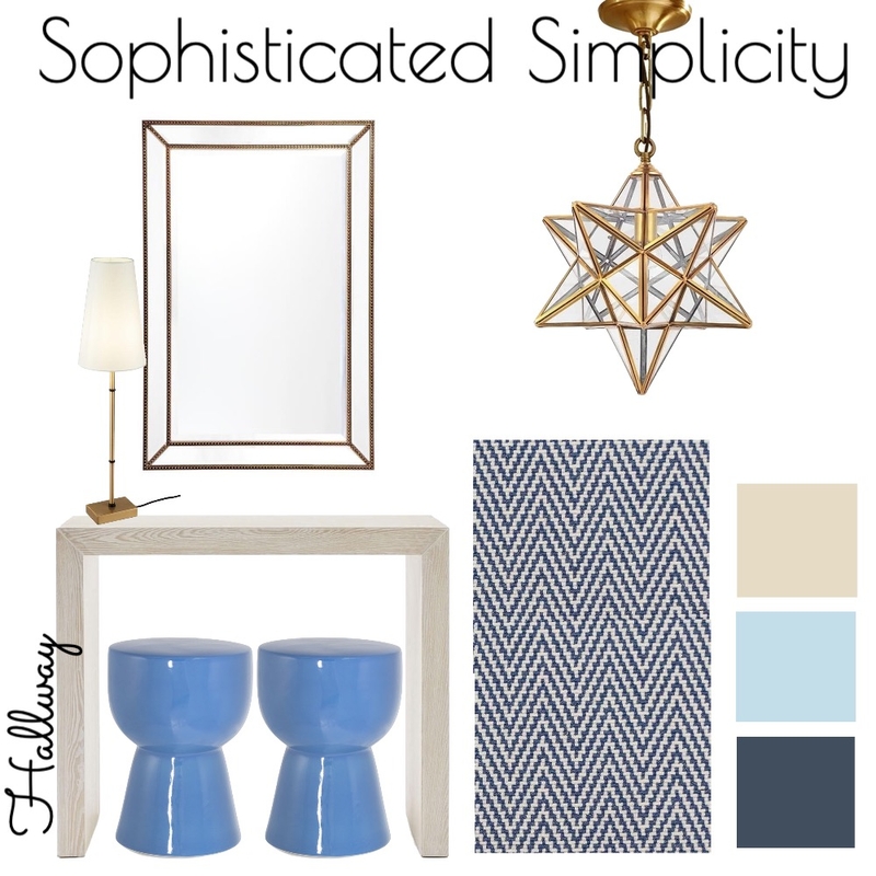 Sophisticated Simplicity Hallway Mood Board by RLInteriors on Style Sourcebook