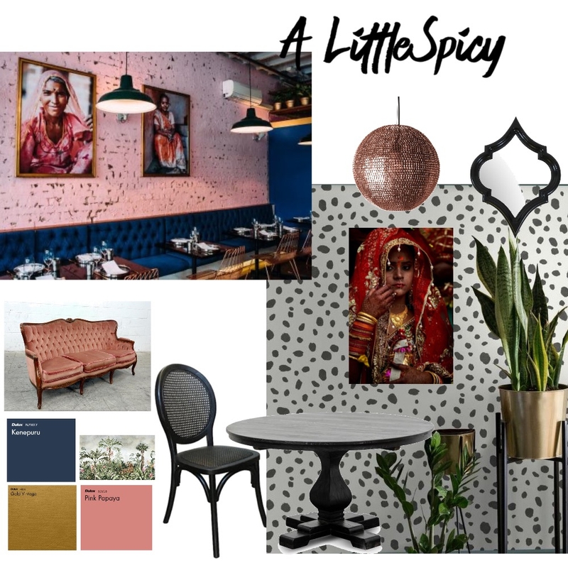 A Little Spicy Mood Board by kime on Style Sourcebook