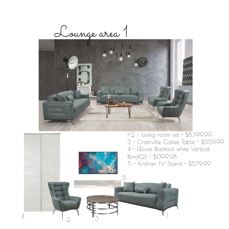 L100 Lounge area 1 Mu6 - 172 Wentworth dr, Halifax Mood Board by Andrea Design on Style Sourcebook