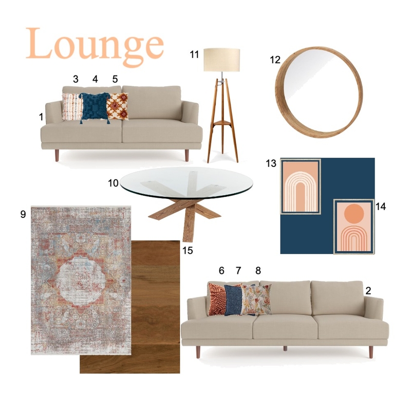 Lounge-Sample Board Mood Board by Mikaylahowley on Style Sourcebook