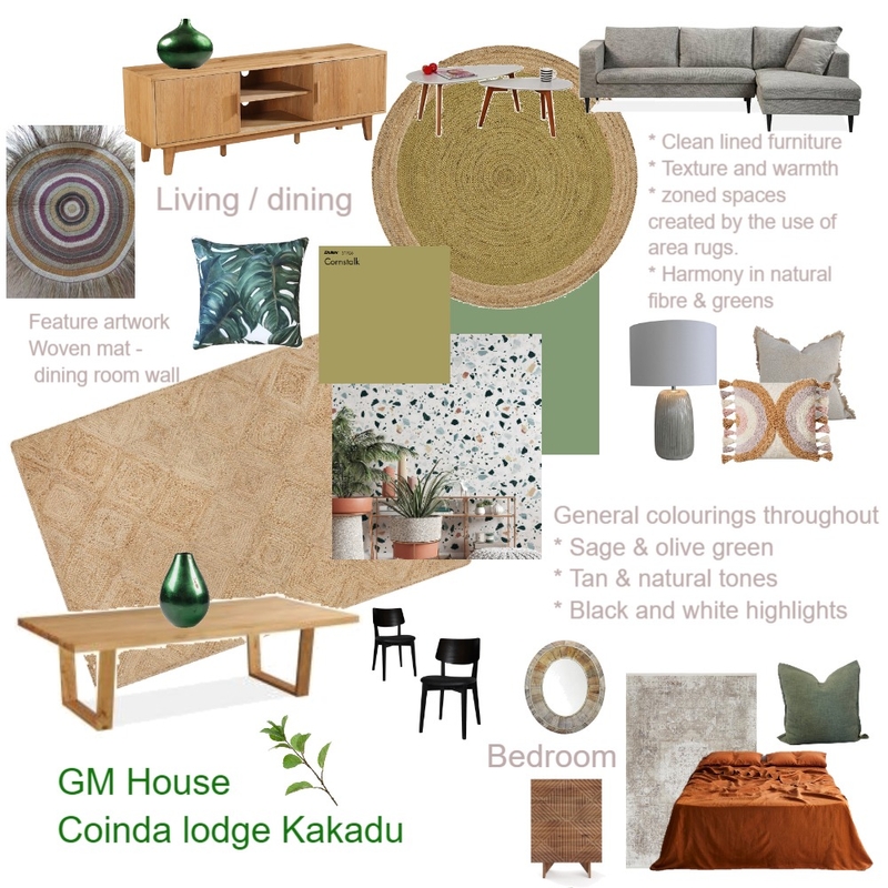 GM House Cooinda Mood Board by Lady Darwin Design on Style Sourcebook