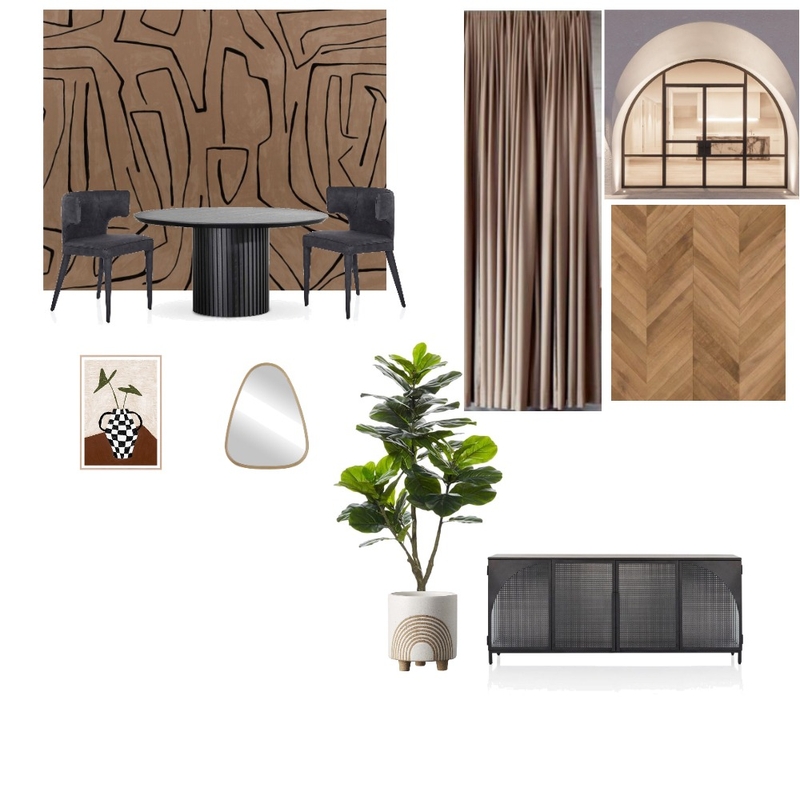 Dining Room Mood Board by pkadian on Style Sourcebook