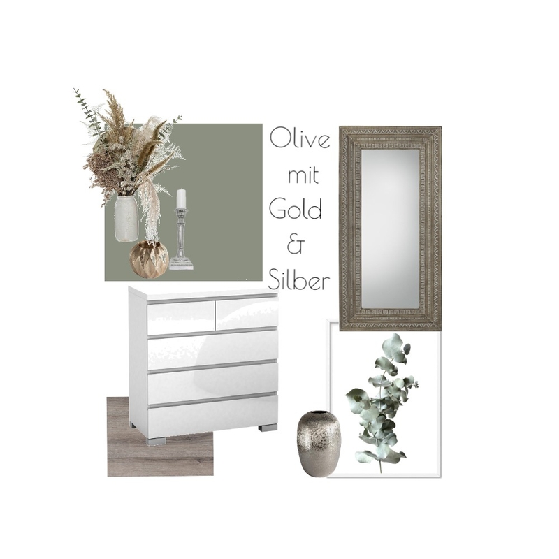 Eingang Olive Gold Silber Mood Board by RiederBeatrice on Style Sourcebook