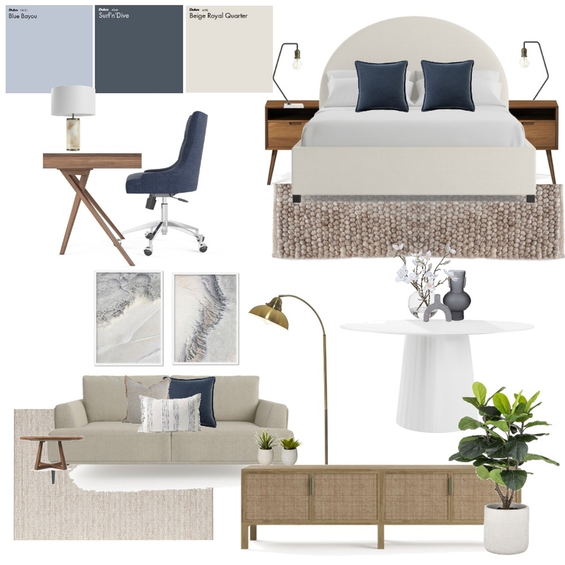 Coastal With Blue Mood Board by XYLA Interiors on Style Sourcebook