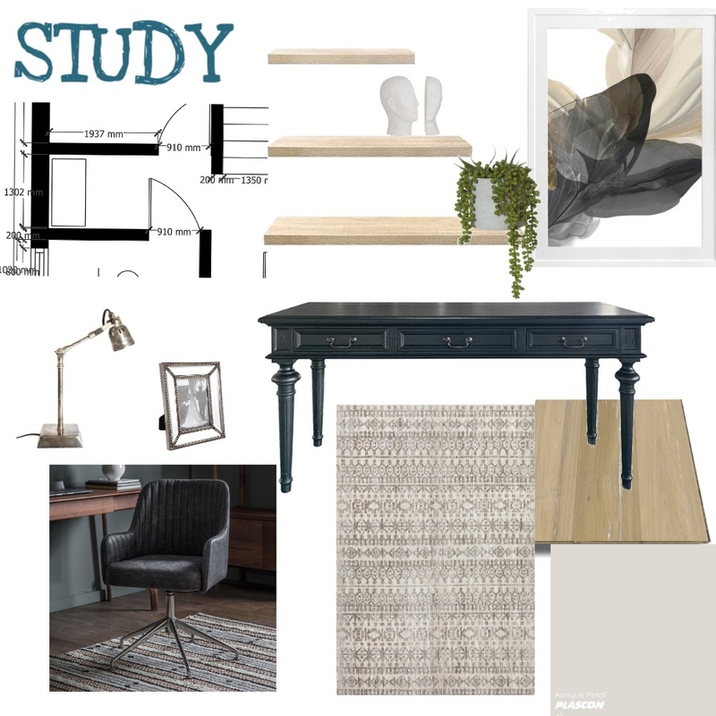 Study - Module 9 Mood Board by Piper on Style Sourcebook