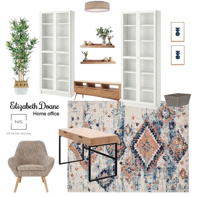 Elizabeth Doane - Home Office B Mood Board by Nis Interiors on Style Sourcebook