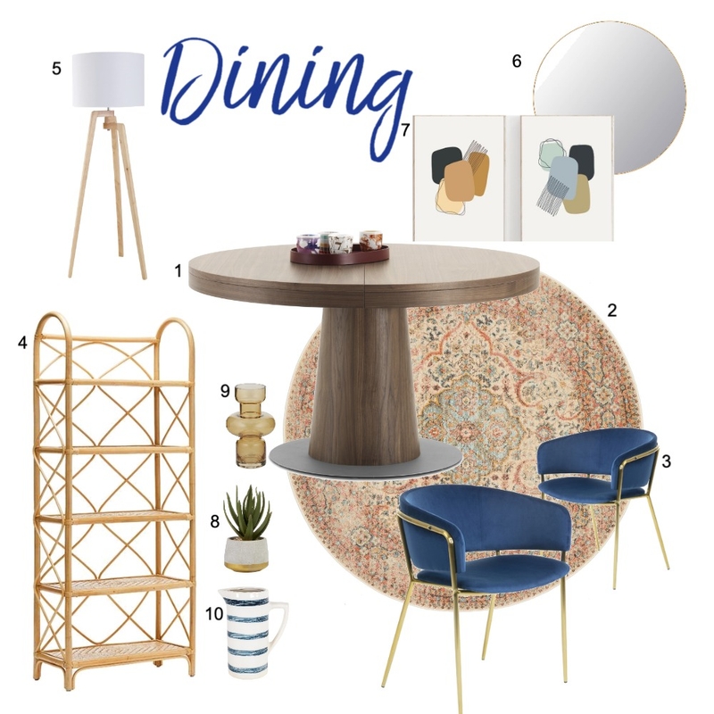 Dining room- Sample board Mood Board by Mikaylahowley on Style Sourcebook