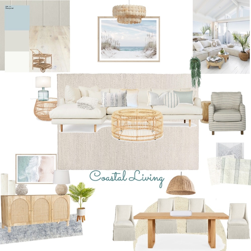 Coastal Living Mood Board by Sara Lynn Boulton on Style Sourcebook