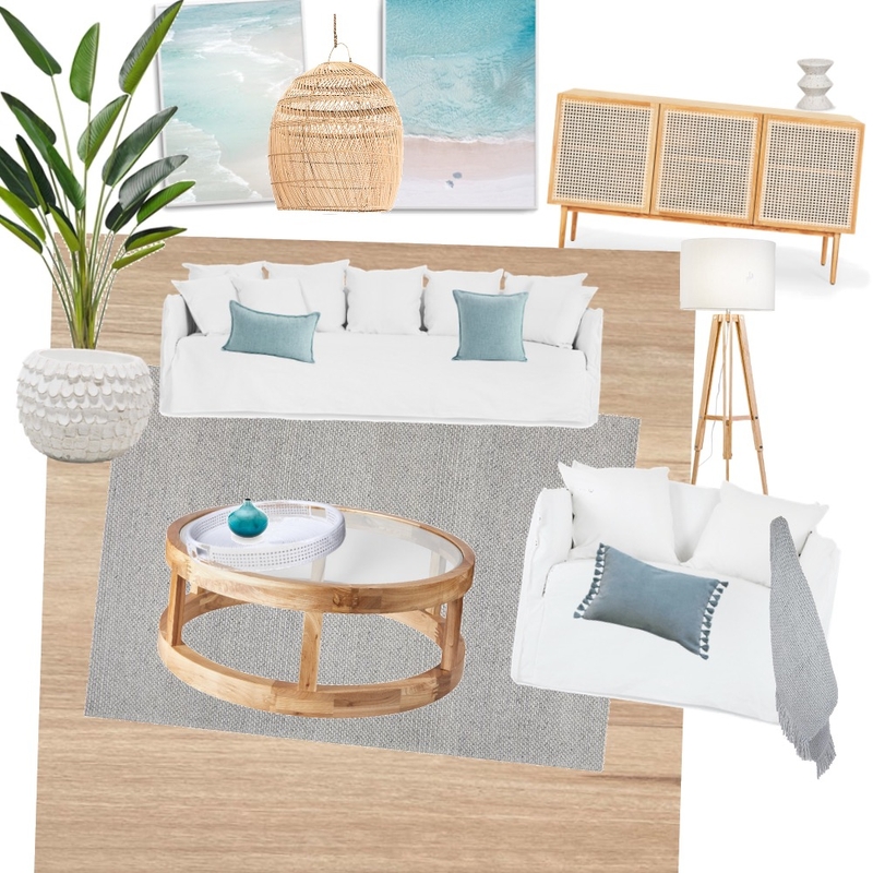 Coastal Lounge room Mood Board by Kelsbells on Style Sourcebook