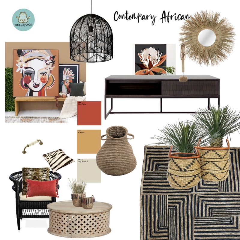 Contemporary African Eclectic Different Logo Mood Board by Chamelee on Style Sourcebook