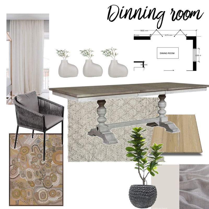 Dinning Room Mood Board by Piper on Style Sourcebook