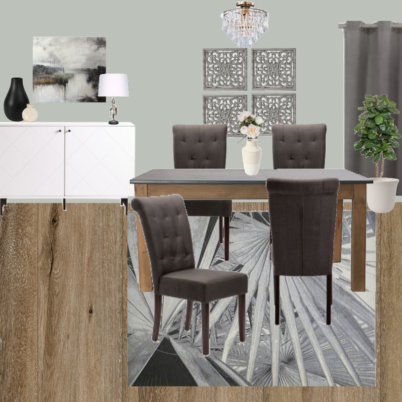 D16- DINING ROOM - CLASSICAL - BLACK & WHITE Mood Board by Taryn on Style Sourcebook