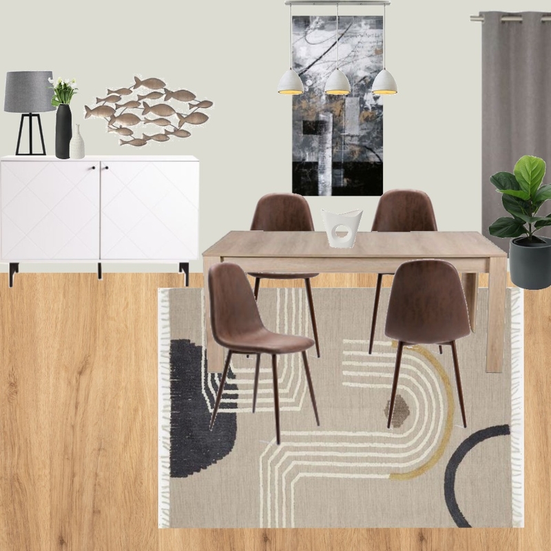 D17- DINING ROOM - CONTEMPORARY - NEUTRAL BROWN Mood Board by Taryn on Style Sourcebook