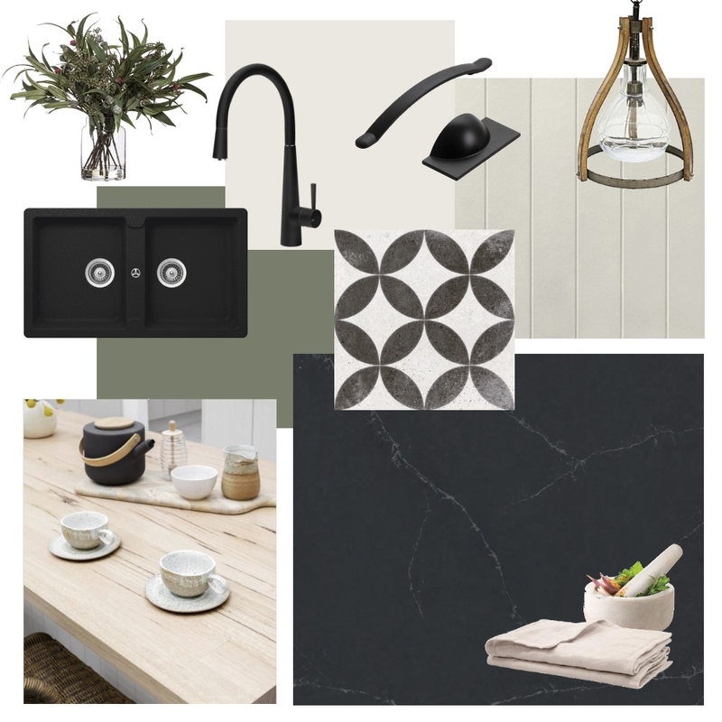 Modern Farmhouse - The Kitchen Collective Mood Board by Two Wildflowers on Style Sourcebook