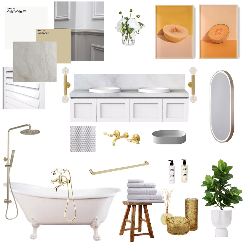 bathroom Mood Board by LaineyGray on Style Sourcebook