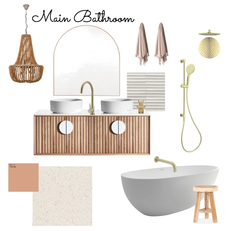 Main Bathroom Mood Board by toni kelly interiors on Style Sourcebook