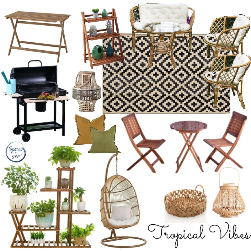 Tropical Patio design Mood Board by Spaces&You on Style Sourcebook