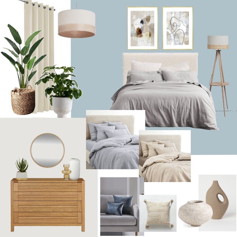 Calm bedroom Mood Board by Home Interiors on Style Sourcebook