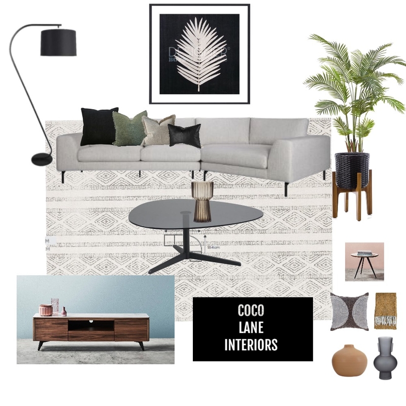 Riseley St - Display Apartment - Hire Furniture - Lounge Mood Board by CocoLane Interiors on Style Sourcebook