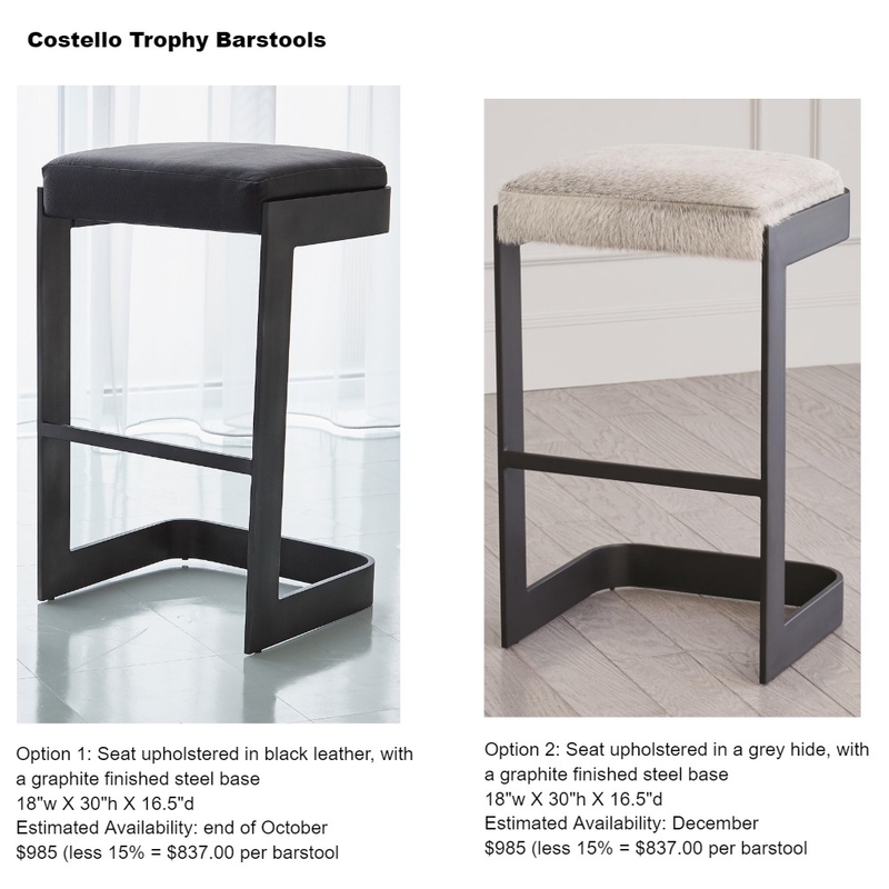 costello barstools Mood Board by Intelligent Designs on Style Sourcebook