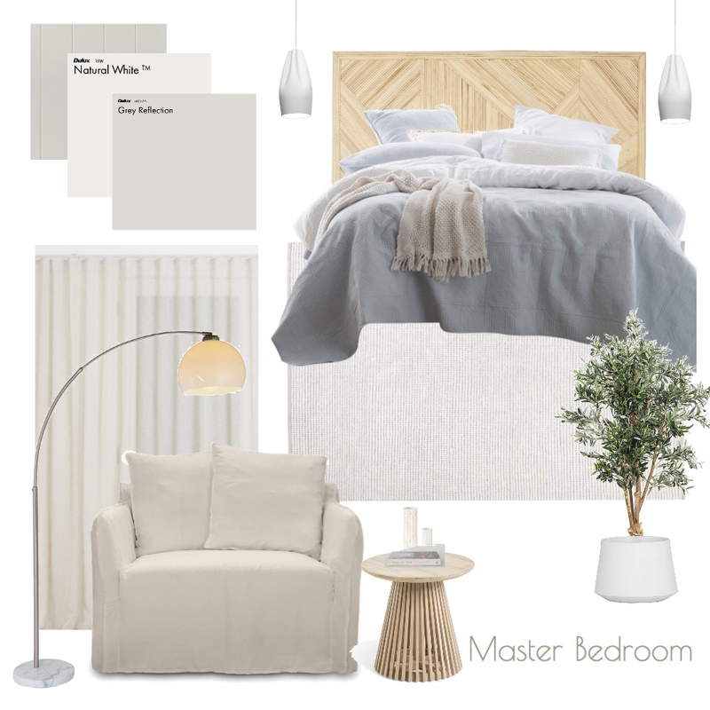 Module 10_Master Bedroom Mood Board by Cath Deall on Style Sourcebook