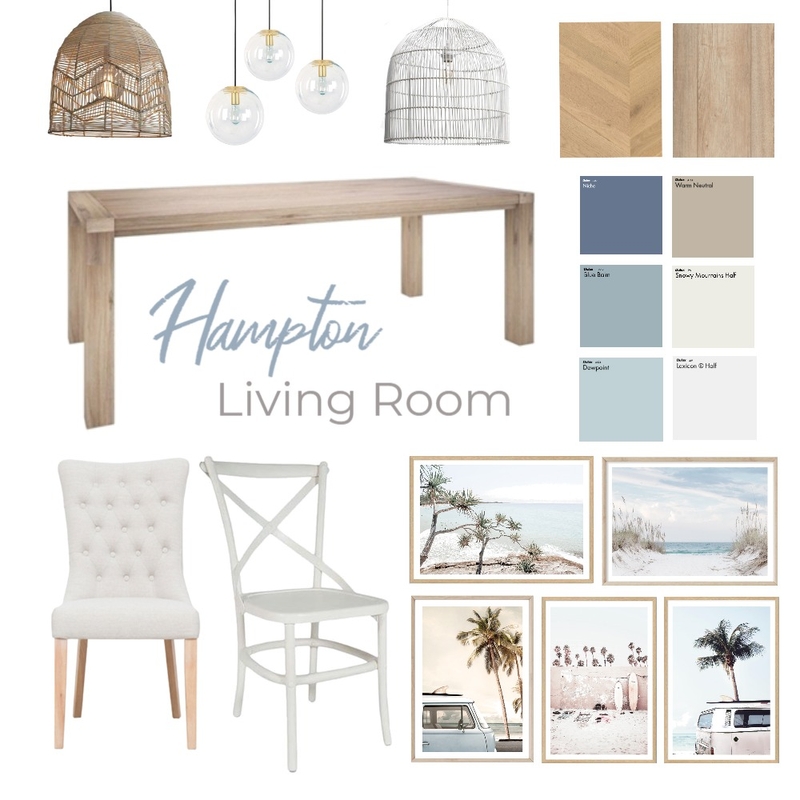 Hampton Dining Room Mood Board by charlyandrew on Style Sourcebook