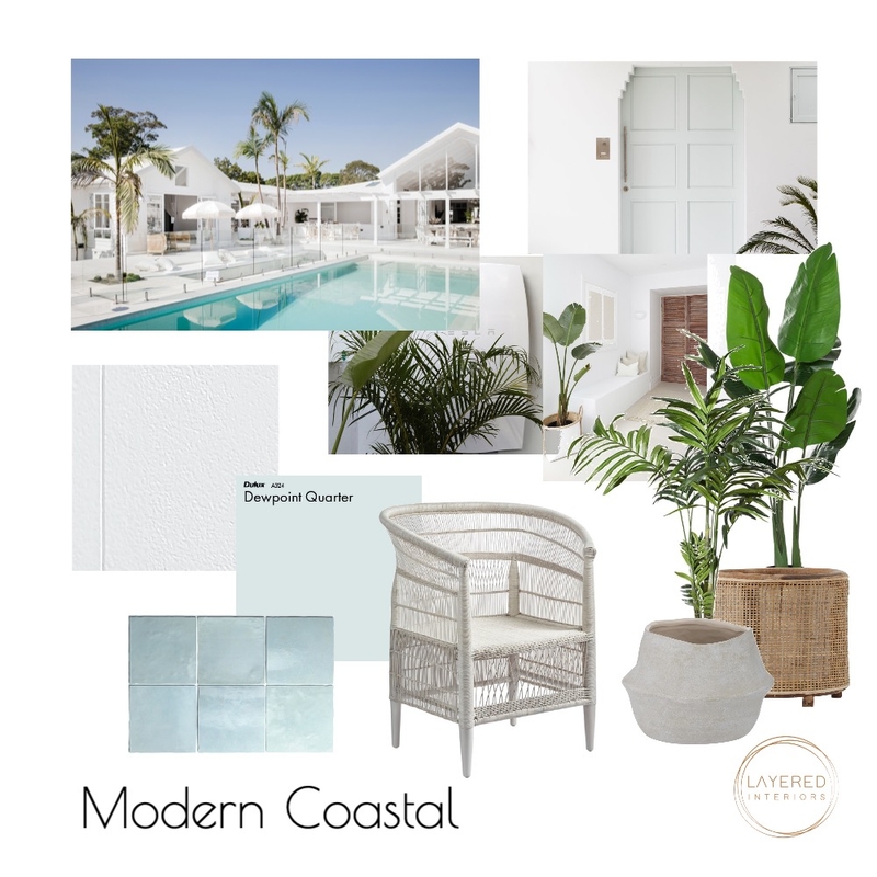 Modern Coastal Facade Mood Board by Layered Interiors on Style Sourcebook