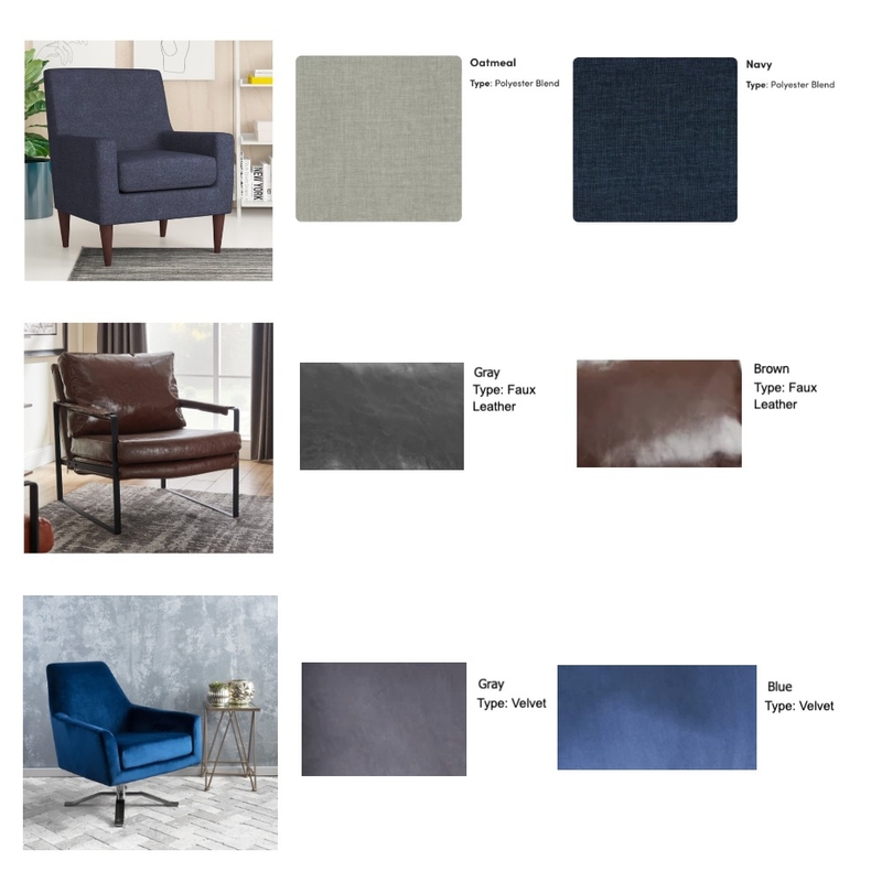 Chair Options Mood Board by amanda.murray on Style Sourcebook