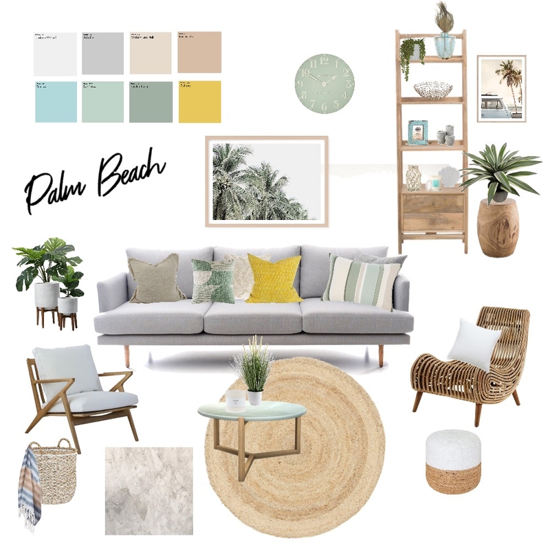 Palm Beach Mood Board by Barbora on Style Sourcebook