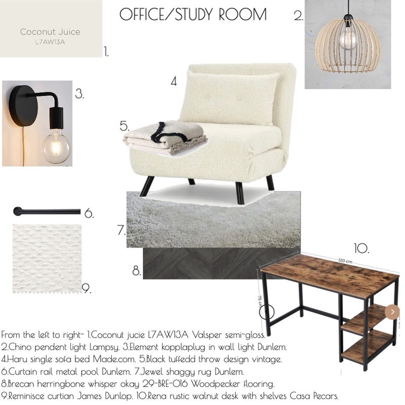 Study Room Mood Board by Charlies on Style Sourcebook