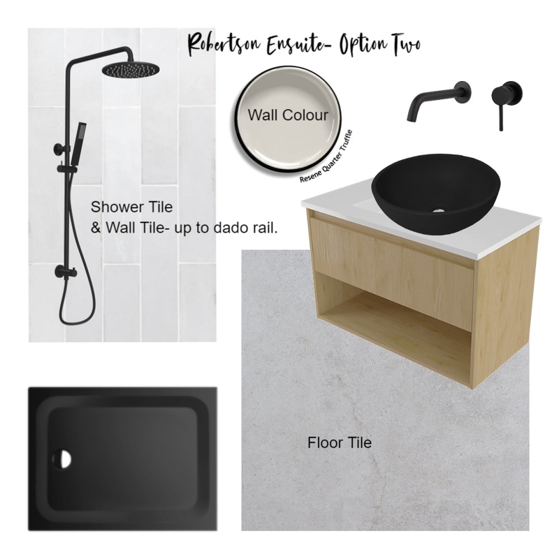 Robertson Ensuite- Option Two Mood Board by Maven Interior Design on Style Sourcebook