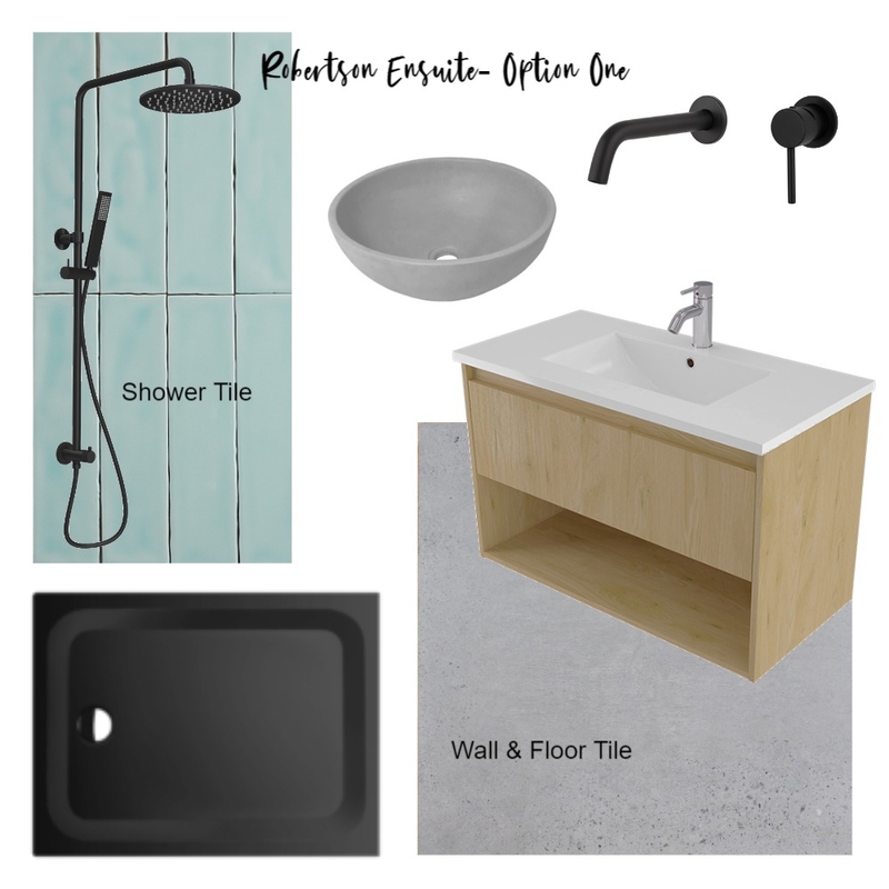 Robertson Ensuite- Option One Mood Board by Maven Interior Design on Style Sourcebook