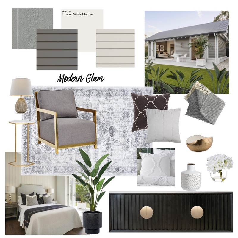 modern glam Mood Board by Melz Interiors on Style Sourcebook