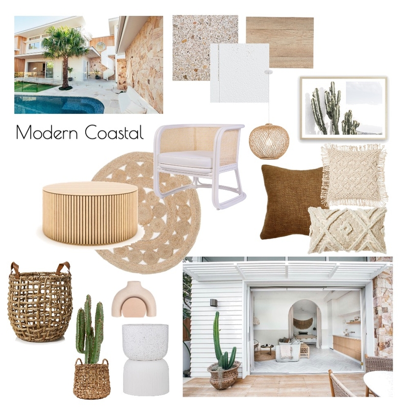 Modern Coastal Mood Board by Melz Interiors on Style Sourcebook