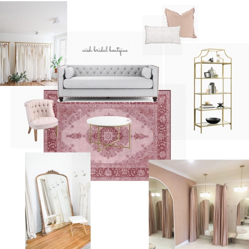 Wish Bridal Boutique Mood Board by Bown Interiors on Style Sourcebook