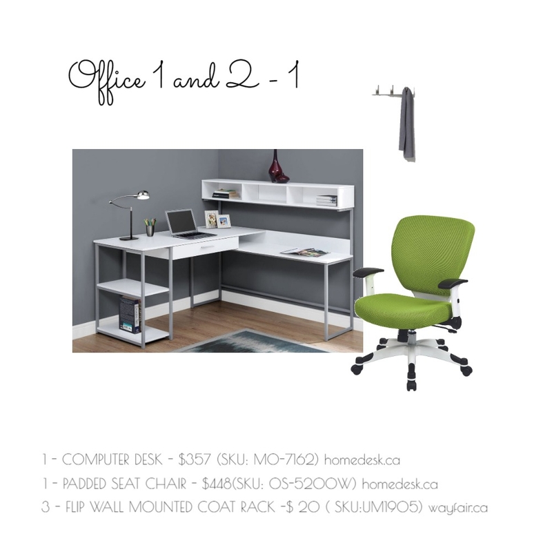 Office 1&2 1 Mood Board by Andrea Design on Style Sourcebook