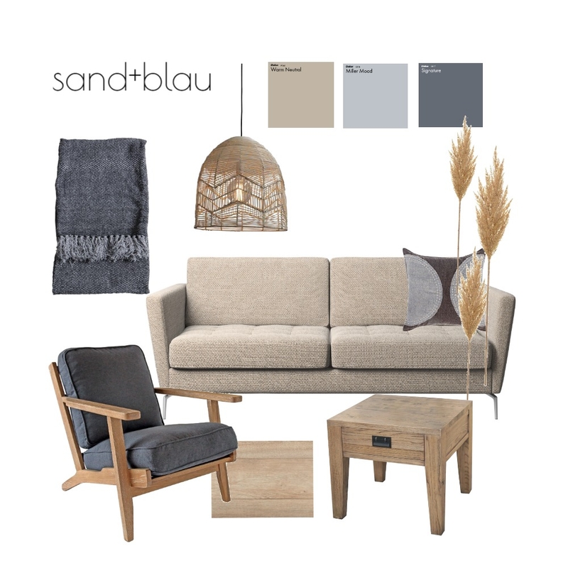Wohnzimmer Schneider blau beige Mood Board by RiederBeatrice on Style Sourcebook